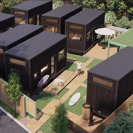 Chalepe 20 Komfortowe Domki "Tiny House" Chałupy Eksteriør billede