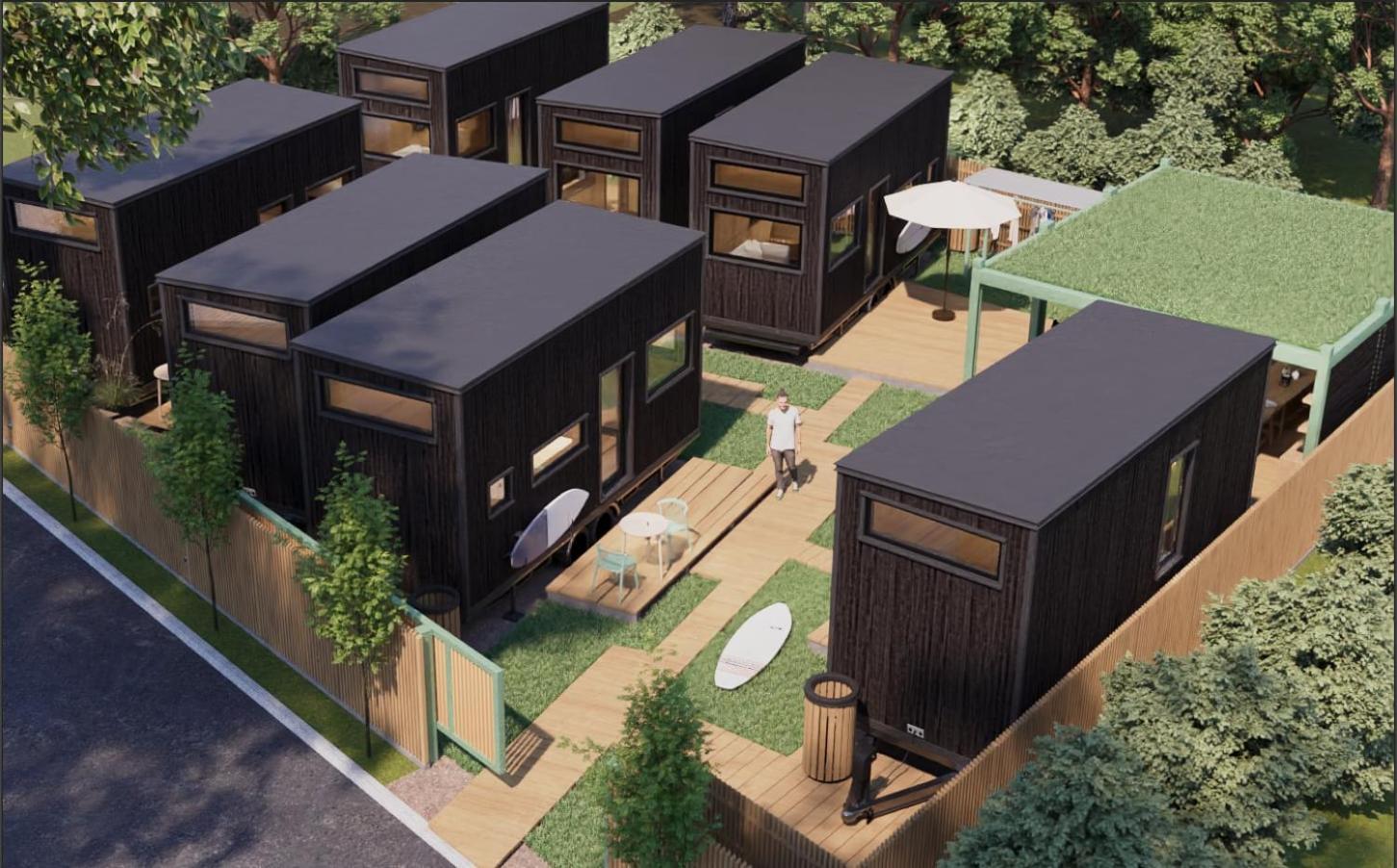 Chalepe 20 Komfortowe Domki "Tiny House" Chałupy Eksteriør billede