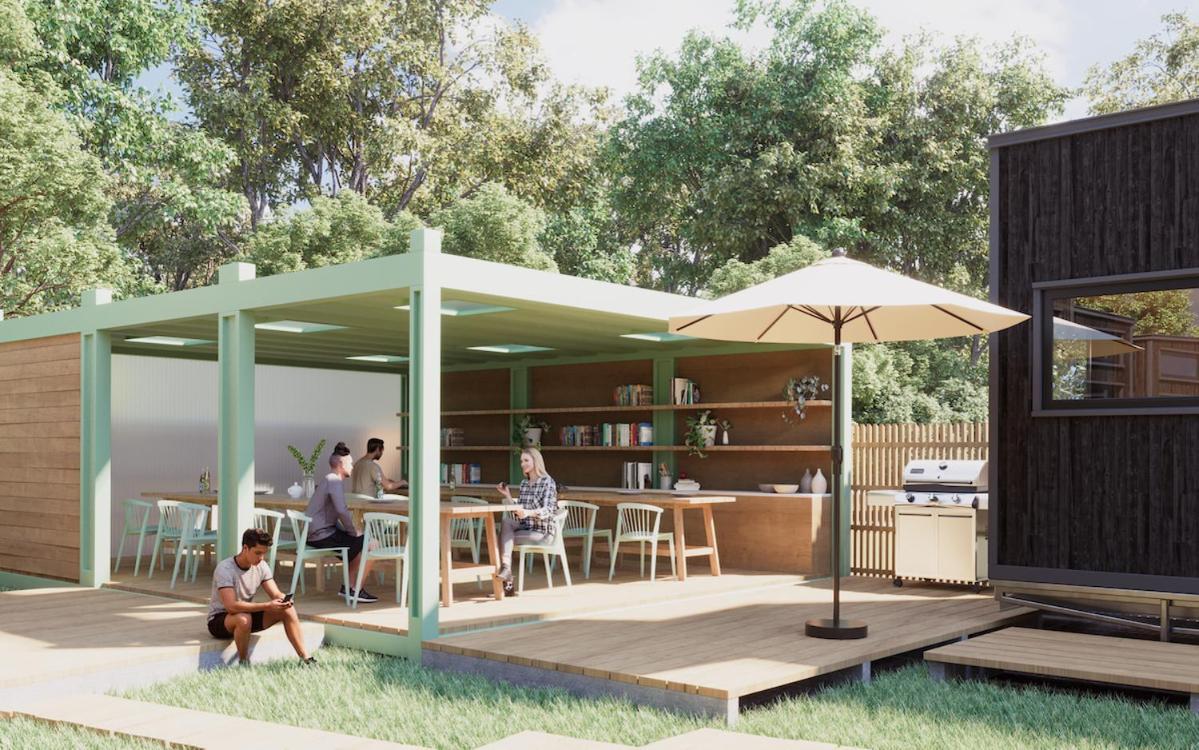 Chalepe 20 Komfortowe Domki "Tiny House" Chałupy Eksteriør billede